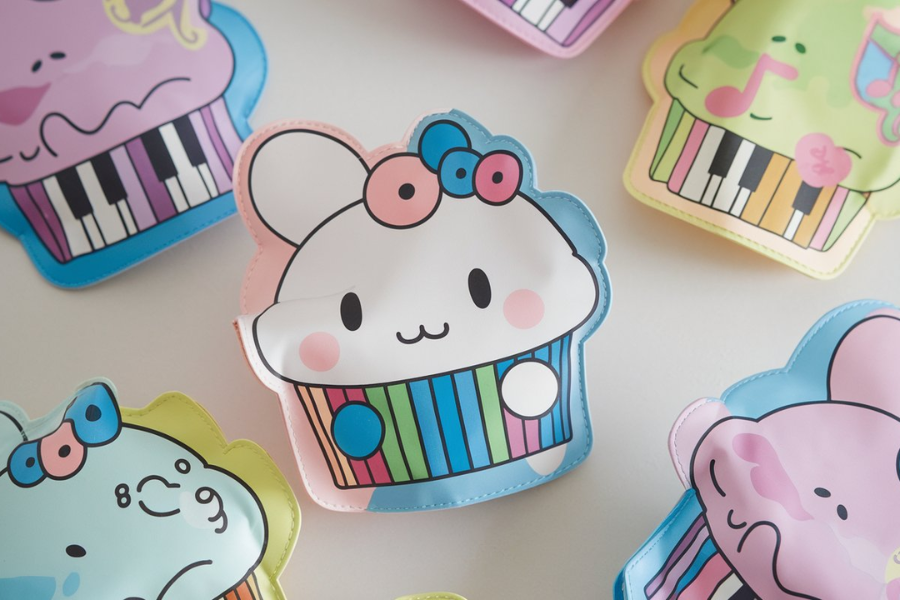 cinnamoroll my sweet piano huwahuwa cupcake bag